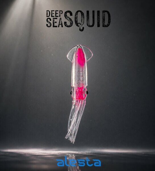 Deep Sea Squid X6152 Glow Pink 10cm 5P