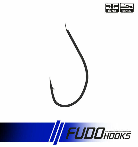 Fudo 1301 Masu Black Nikel Olta İğnesi 10 no