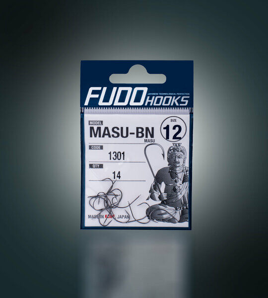 Fudo 1301 Masu Black Nikel Olta İğnesi 12 no