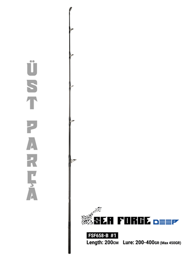 Fujin SeaForce 200cm 200-400gr Üst Parça
