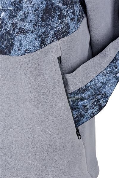 Fujin SeaGame Technical Polar Hoodie Grey Reef