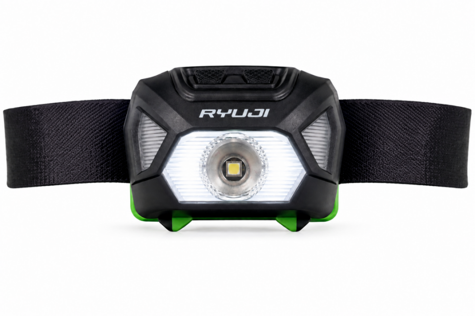 Ryuji 100 Lümen Beyaz +UV Kafa Feneri