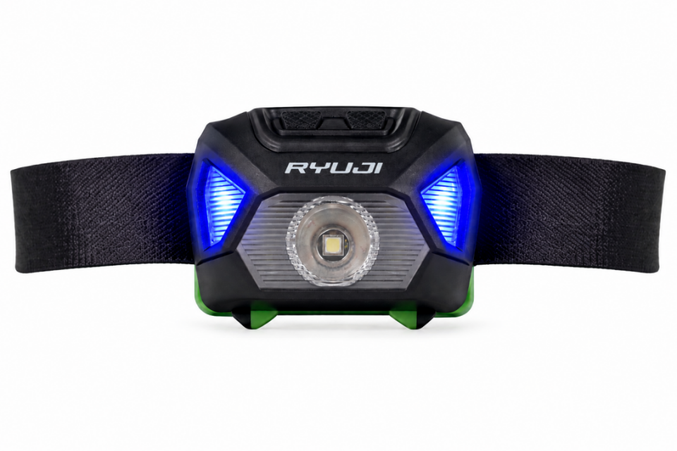 Ryuji 100 Lümen Beyaz +UV Kafa Feneri