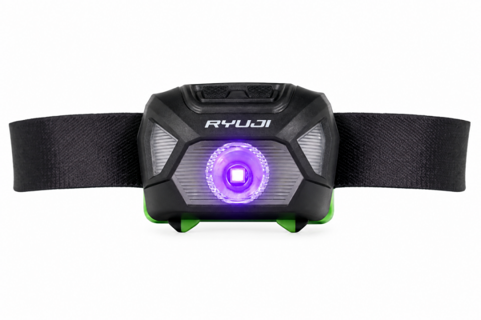 Ryuji 100 Lümen Beyaz +UV Kafa Feneri