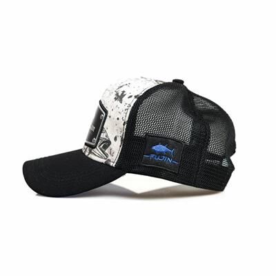 Fujin Pro Angler Black Fish Şapka