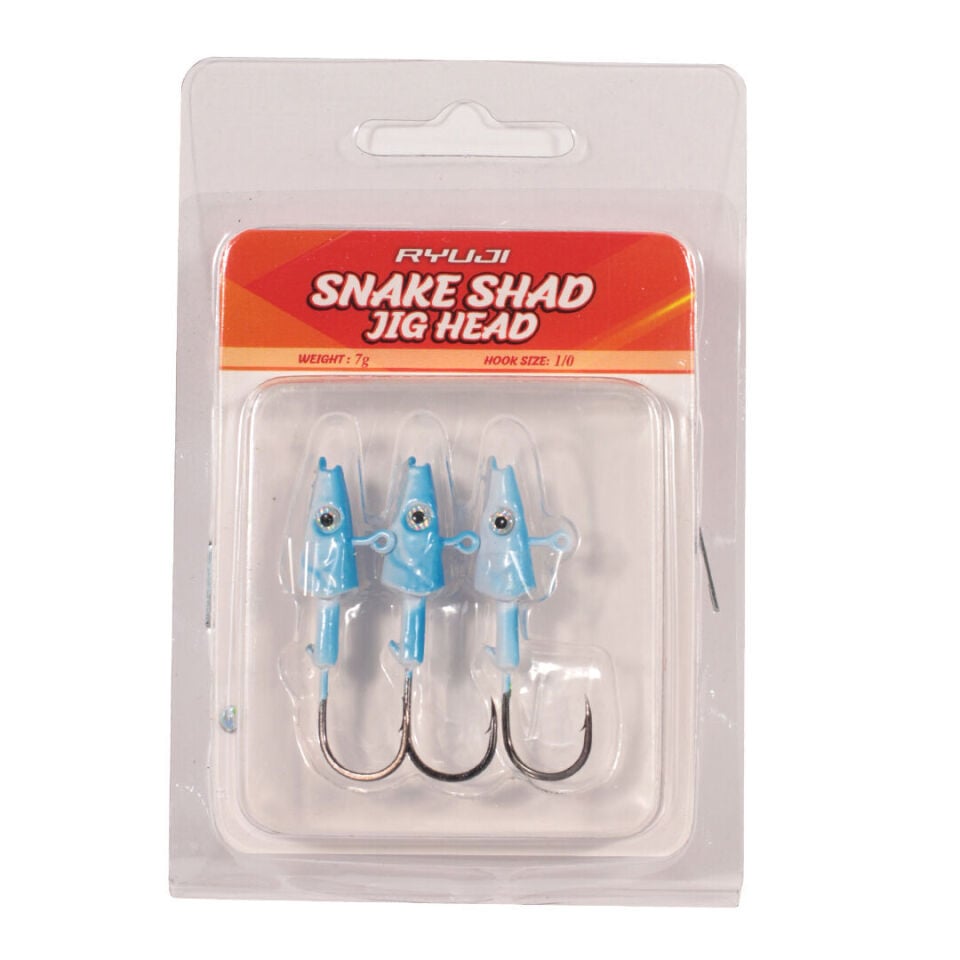 Ryuji Snake Shad Jig Head 14gr (3 Adet)