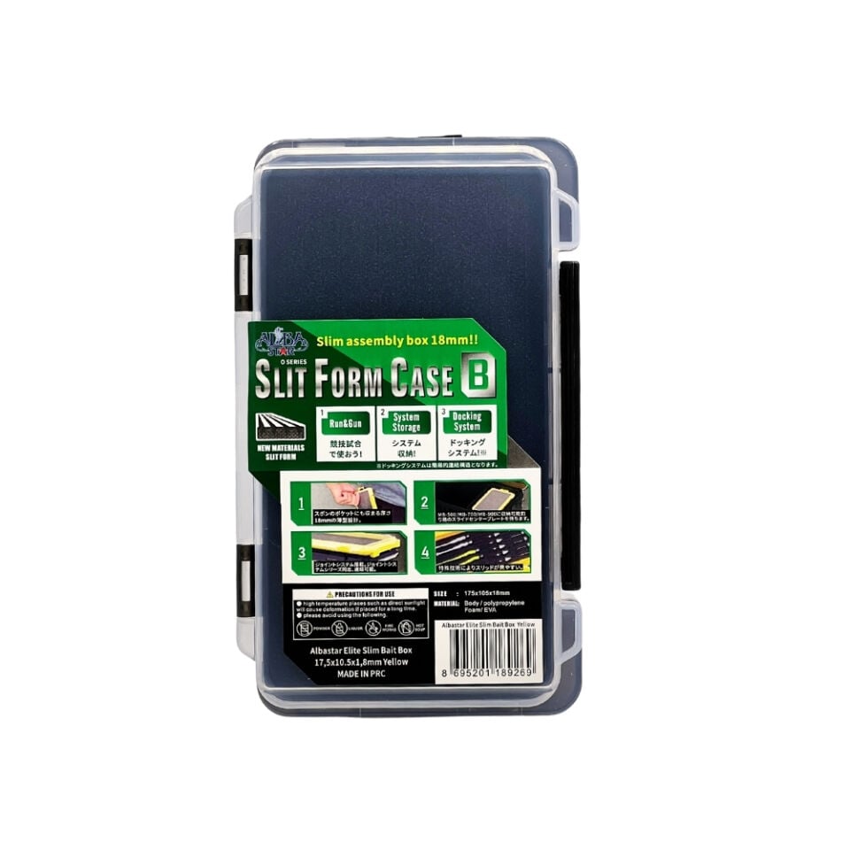 Albastar Elite Slit Form Case B Balıkçı Kutusu