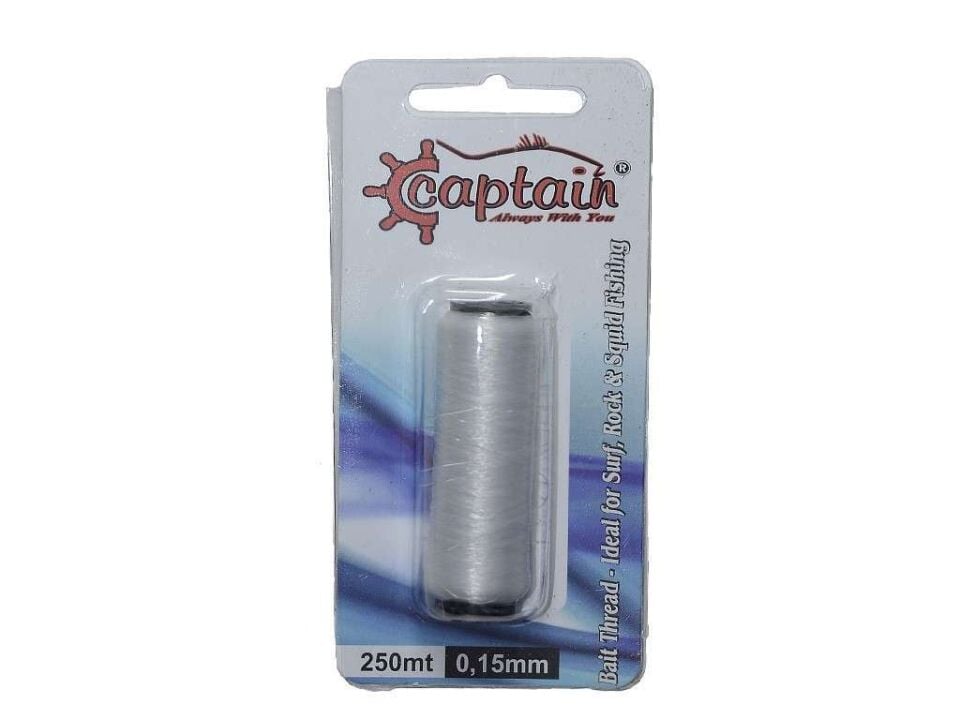 Captain Yem Sarma İpi 250mt Canlı Yem İçin Elastik İp 015mm